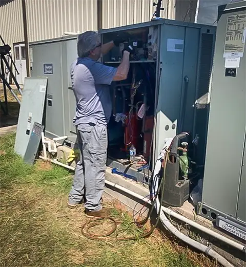 We repair both commercial and residential hvac systems.
